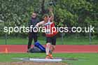 Shot Putt, 2026 North Eastern Track and Field Champs, Shildon, County Durham. Photo: David T. Hewitson/Sports for All Pics